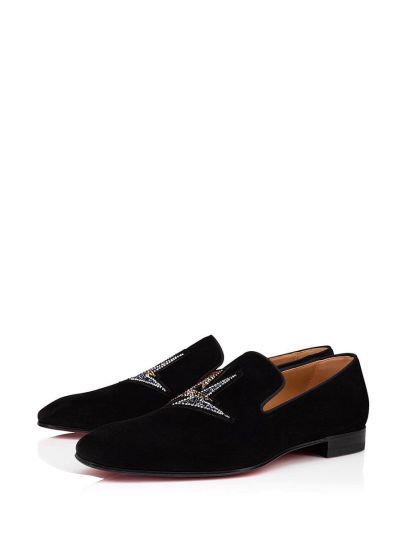 christian louboutin dandelion patent loafer