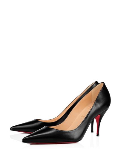 christian louboutin clare 80 nappa leather pumps