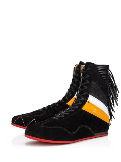 louboutin boxing boots