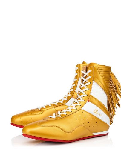 christian louboutin boxing boots