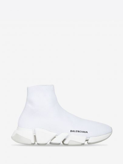 balenciaga women's speed trainers black