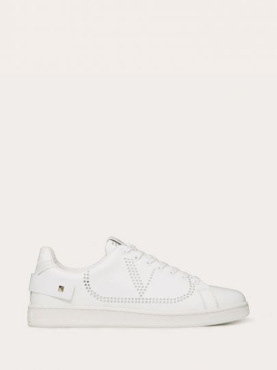 valentino backnet calfskin sneaker